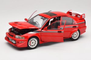 Mitsubishi Lancer Evo VI Tommi Makinen Edition Rot AUTOart 1:18 77156 Metall — Bild 2 von 8