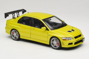 Mitsubishi Lancer Evo VII Mustard Yellow AUTOart 1:18 77166 Metall — Bild 6 von 8