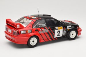 Mitsubishi Lancer Evolution VI #2 Y. Kataoka / S. Hayashi Winner Rally Canberra 1999 AUTOart 1:18 89942 Metall — Bild 3 von 8