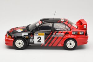 Mitsubishi Lancer Evolution VI #2 Y. Kataoka / S. Hayashi Winner Rally Canberra 1999 AUTOart 1:18 89942 Metall — Bild 4 von 8