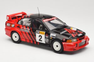 Mitsubishi Lancer Evolution VI #2 Y. Kataoka / S. Hayashi Winner Rally Canberra 1999 AUTOart 1:18 89942 Metall — Bild 6 von 8