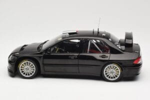 Mitsubishi Lancer Evolution WRC Plain Body Schwarz AUTOart 1:18 80528 Metall — Bild 4 von 8