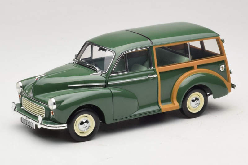 Morris Minor 1000 Traveller Grün Minichamps 1:18 150137011 Metall