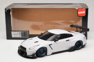 Nissan GT-R R35 Boost Wars 2 Weiß Jp Kraemo 1:18 KRAEMO001 Metall — Bild 7 von 7