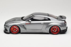 Nissan GT-R R35 Prior Design Grau GT Spirit 1:18 GT243 Resin — Bild 3 von 6