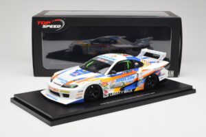 Nissan Silvia S15 LB-Super Silhouette #555 Formula Drift Japan 2023 TopSpeed 1:18 TS0586 Resin — Bild 6 von 6