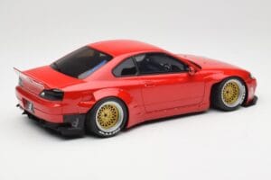Nissan Silvia S15 Rocket Bunny Burning Red Otto 1:18 OT1115 Resin — Bild 2 von 6