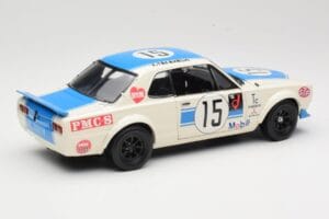 Nissan Skyline 2000GT-R KPGC10 #15 K. Takahashi Nissan Works JTCC 1972 Kyosho 1:18 08122B Metall — Bild 3 von 8