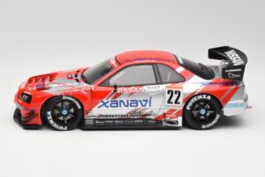 Nissan Skyline GT-R #22 M. Krumm / S. Motoyama Xanavi Nismo JGTC 2002 AUTOart 1:18 80277 Metall — Bild 3 von 6