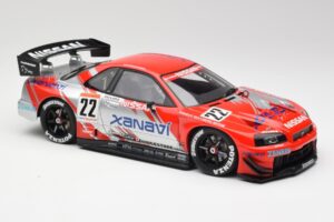Nissan Skyline GT-R #22 M. Krumm / S. Motoyama Xanavi Nismo JGTC 2002 AUTOart 1:18 80277 Metall — Bild 4 von 6