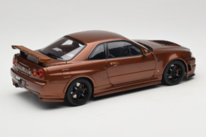 Nissan Skyline GT-R R34 Customized Metallic Bronze MotorHelix 1:18 M83414 Metall — Bild 3 von 8