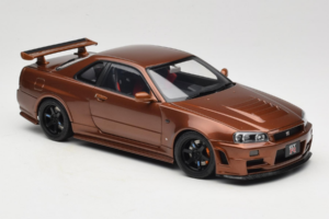 Nissan Skyline GT-R R34 Customized Metallic Bronze MotorHelix 1:18 M83414 Metall — Bild 6 von 8