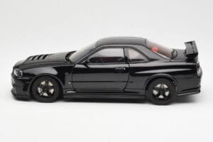 Nissan Skyline GT-R R34 NISMO Z-Tune Schwarz AUTOart 1:18 77355 Metall — Bild 4 von 8