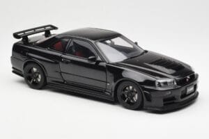 Nissan Skyline GT-R R34 NISMO Z-Tune Schwarz AUTOart 1:18 77355 Metall — Bild 6 von 8