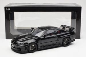 Nissan Skyline GT-R R34 NISMO Z-Tune Schwarz AUTOart 1:18 77355 Metall — Bild 8 von 8