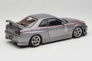Nissan Skyline GT-R R34 Nismo S-Tune Silber AUTOart 1:18 77358 Metall — Bild 3 von 8