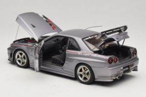 Nissan Skyline GT-R R34 Nismo S-Tune Silber AUTOart 1:18 77358 Metall — Bild 5 von 8