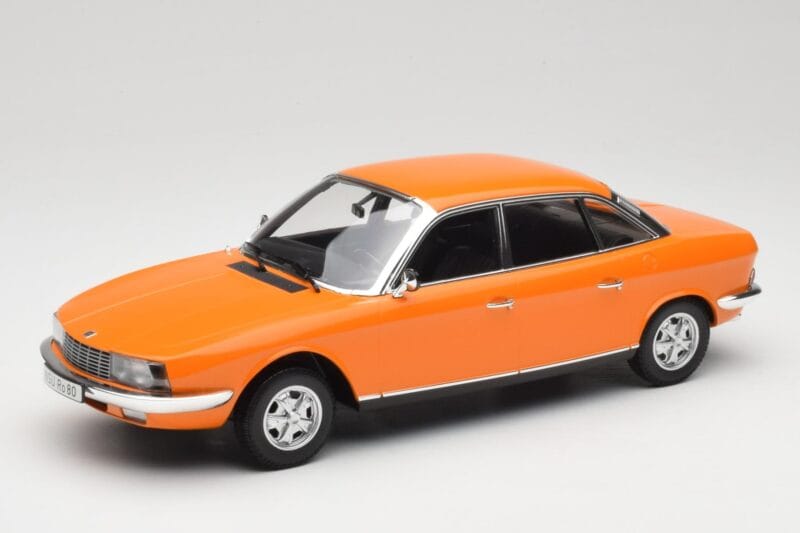 NSU Ro80 Orange Minichamps 1:18 151015401 Metall