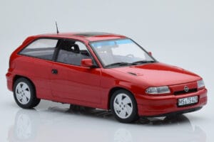 Opel Astra F GSi Rot Norev 1:18 183672 Metall — Bild 4 von 6