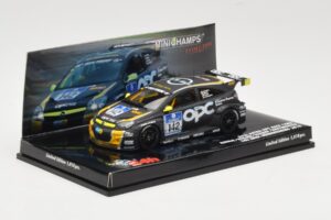 Opel Astra OPC #142 Rathje / Bueler / Scharf / Hoffmeister 24 Hours Nurburgring 2010 Minichamps 1:43 437104142 Metall — Bild 2 von 4