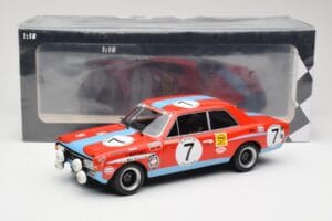 Opel Commodore A #7 N. Joossens / J. Marshall Steinmetz 24 Hours of Spa 1972 Minichamps 1:18 155724607 Metall — Bild 6 von 6