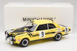 Opel Commodore A Steinmetz #9 J. Haxhe / P. Toussaint 24 Hours of Spa 1970 Minichamps 1:18 107704609 Metall — Bild 6 von 6