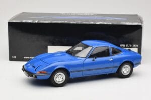 Opel GT/J Blau Minichamps 1:18 180049023 Metall — Bild 8 von 8