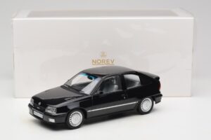 Opel Kadett E GSi Schwarz Metallic Helmut Schmidt Norev 1:18 183617 Metall — Bild 6 von 6