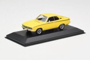 Opel Manta A SR Gelb Minichamps 1:43 400045502 Metall — Bild 2 von 4