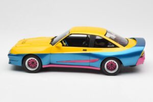 Opel Manta Gelb Blau BoS Models 1:18 BOS279 Metall — Bild 3 von 6