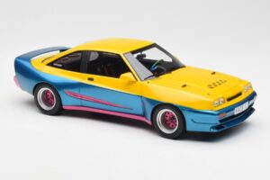 Opel Manta Gelb Blau BoS Models 1:18 BOS279 Metall — Bild 4 von 6