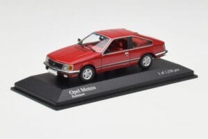 Opel Monza A Rot Minichamps 1:43 400045121 Metall — Bild 2 von 4