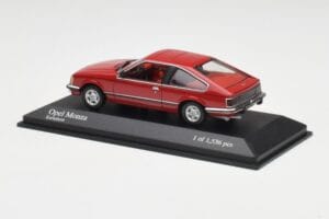 Opel Monza A Rot Minichamps 1:43 400045121 Metall — Bild 3 von 4