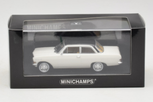 Opel Rekord A Weiß Schwarzes Dach Minichamps 1:43 430041002 Metall — Bild 4 von 4