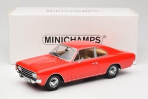 Opel Rekord C Coupe Rot Minichamps 1:18 107047020 Resin — Bild 6 von 6
