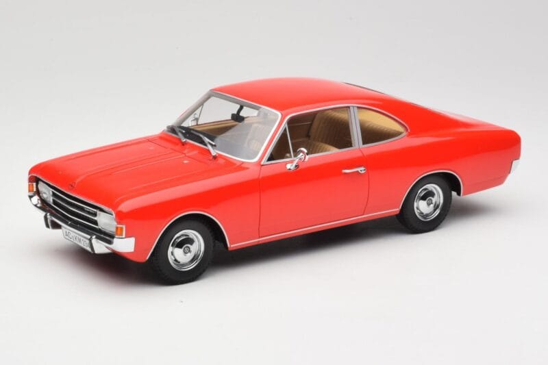 Opel Rekord C Coupe Rot Minichamps 1:18 107047020 Resin