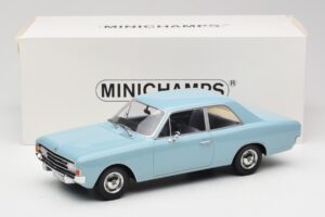 Opel Rekord C Hellblau Minichamps 1:18 107047002 Metall — Bild 6 von 6