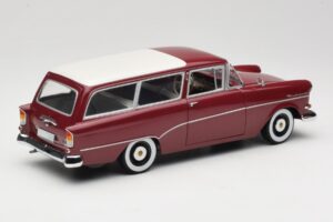 Opel Rekord P1 Caravan Rot Minichamps 1:18 180043211 Metall — Bild 3 von 8
