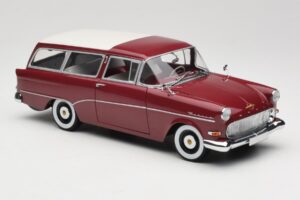 Opel Rekord P1 Caravan Rot Minichamps 1:18 180043211 Metall — Bild 6 von 8