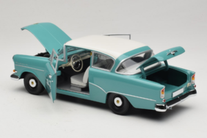 Opel Rekord P1 Türkisblau Minichamps 1:18 180043200 Metall — Bild 5 von 8