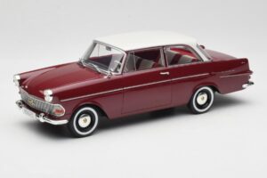 Opel Rekord P2 Dunkelrot & Weiß BoS Models 1:18 BOS415 Resin