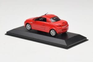 Opel Tigra TwinTop Magma Rot Minichamps 1:43 B24910027T Metall — Bild 3 von 4