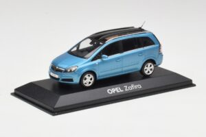 Opel Zafira A Star Blau Minichamps 1:43 B24910027Z Metall — Bild 2 von 4