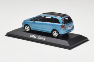 Opel Zafira A Star Blau Minichamps 1:43 B24910027Z Metall — Bild 3 von 4