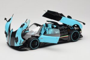 Pagani Zonda Uno Carbon Hellblau Almost Real 1:18 850630001 Metall — Bild 2 von 8