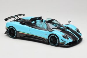 Pagani Zonda Uno Carbon Hellblau Almost Real 1:18 850630001 Metall — Bild 6 von 8