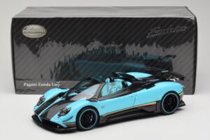 Pagani Zonda Uno Carbon Hellblau Almost Real 1:18 850630001 Metall — Bild 8 von 8