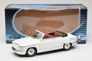 Panhard PL17 Cabriolet Weiß Solido 1:18 8174 Metall — Bild 8 von 8