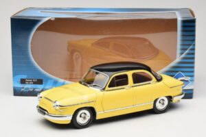 Panhard PL17 Gelb Solido 1:18 8173 Metall — Bild 8 von 8