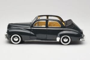 Peugeot 203 Cabriolet Schwarz Solido 1:18 8156 Metall — Bild 4 von 8